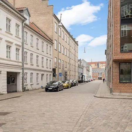 Near Pedestrian Street In Ålborg